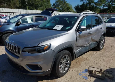 2019 Jeep Cherokee Latitude Plus Fwd из США, поврежденный, VIN 1C4PJLLB7KD420330